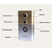 La cámara inalámbrica con timbre de seguridad IP WiFi HD es compatible con la aplicación Android / Ios